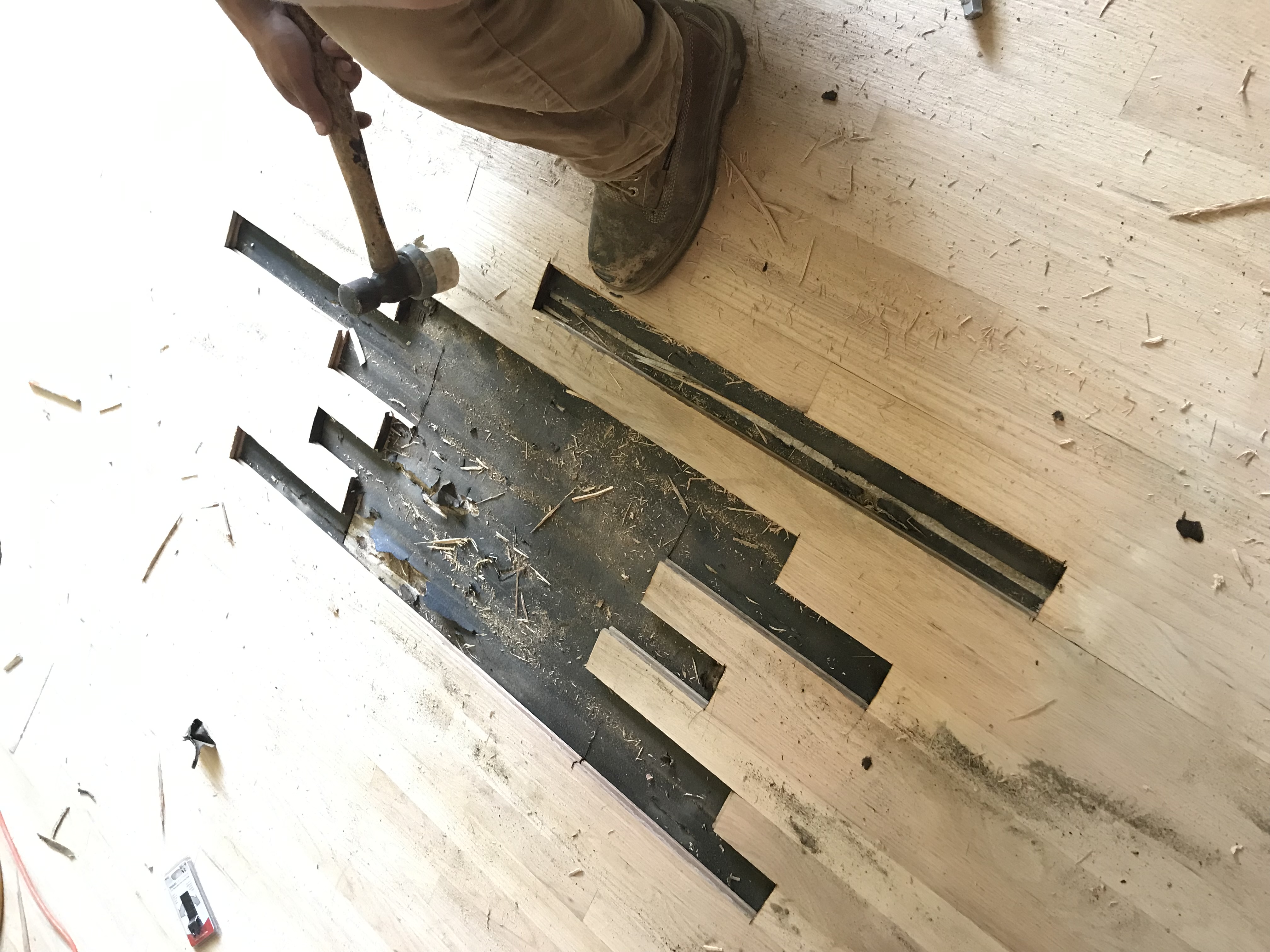 hardwood floor repair